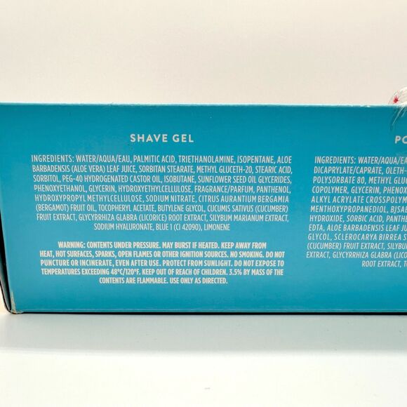 Harry’s Men’s Red Handle Razor Shave Gel Balm Gift Set New - Picture 3 of 9